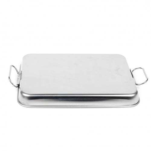 صينية استيل بيد 31x24 سم