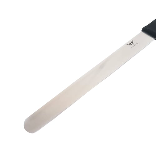 سكين استيل شاورما نحيف الخنبشي اسود