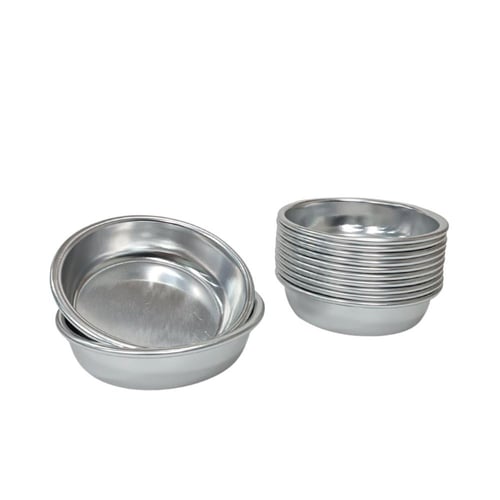 طقم زبدية جلي المنيوم 10 سم 12 قطعة