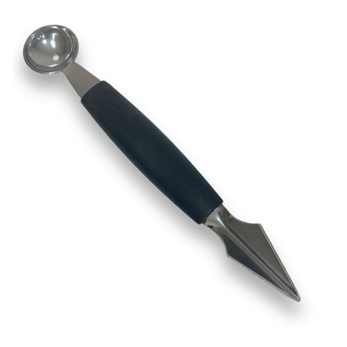 ملعقة حفر ونحت جهتين