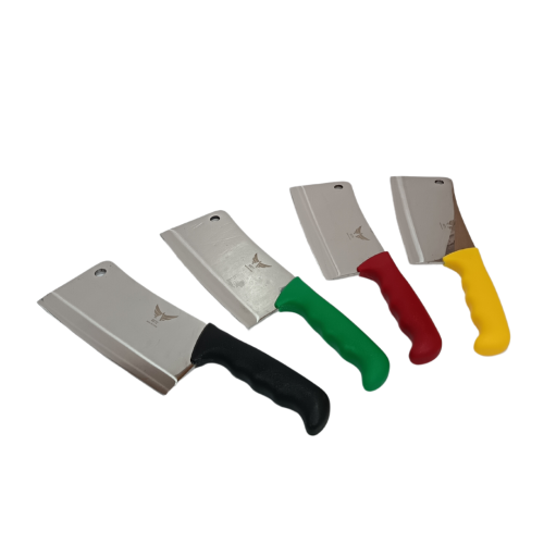 ساطور استيل ملون مقاس 8