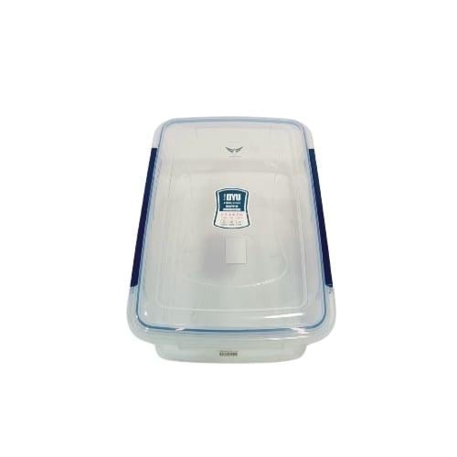 صندوق تخزين بلاستيك بقفل 49×34×17 سم