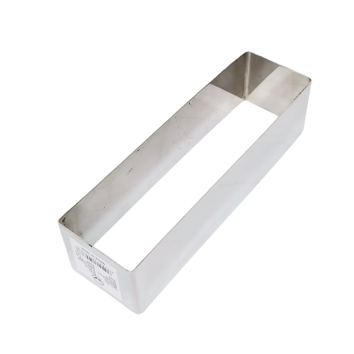 قالب كيك مستطيل استيل 6*20 سم