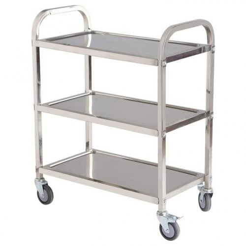 عربية استيل كبيره 3 دور 95 سم