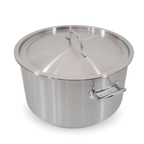 قدر استيل هندي 28*28 سم