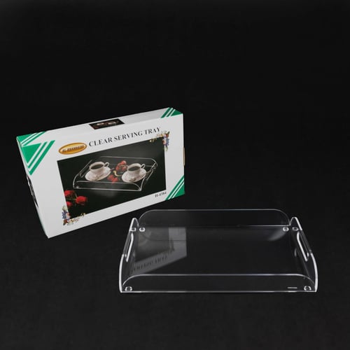 صينية تقديم شفاف