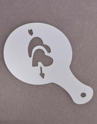 رسمات قهوة بلاستيك 16 قطعة