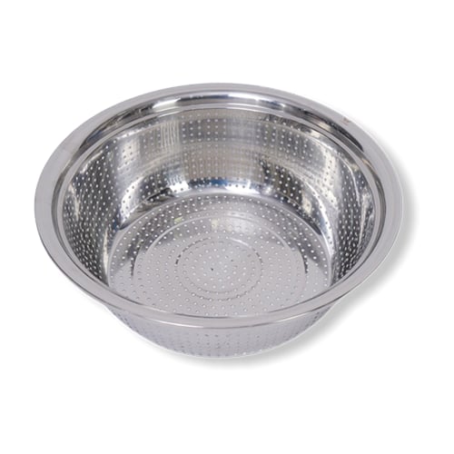 كروانه استيل مخرم ثقيل 22سم