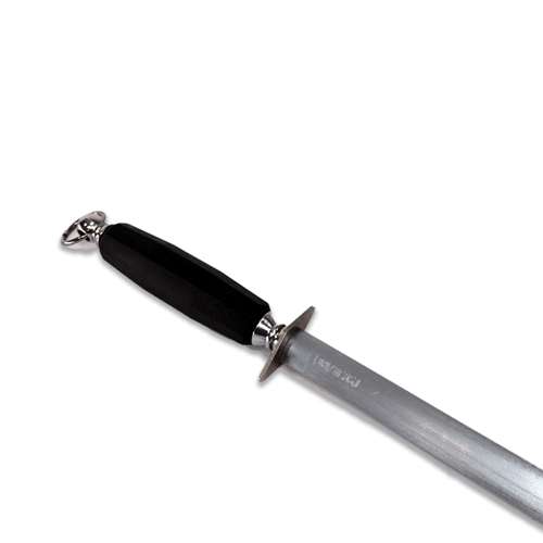 مسن سكاكين مقبض اسود 30 سم