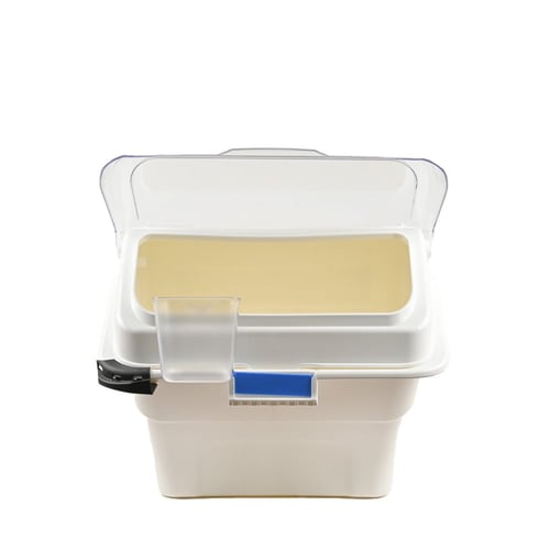 حافظة تخزين ابيض 10 لتر