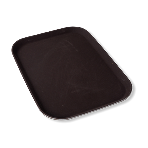 تباسي تقديم مربع أسود 35*25 سم