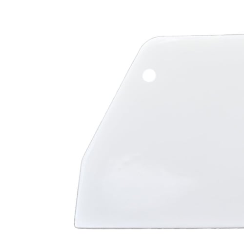 قطاعة عجين بلاستيك ابيض صغيرة 10.5×15.5 سم