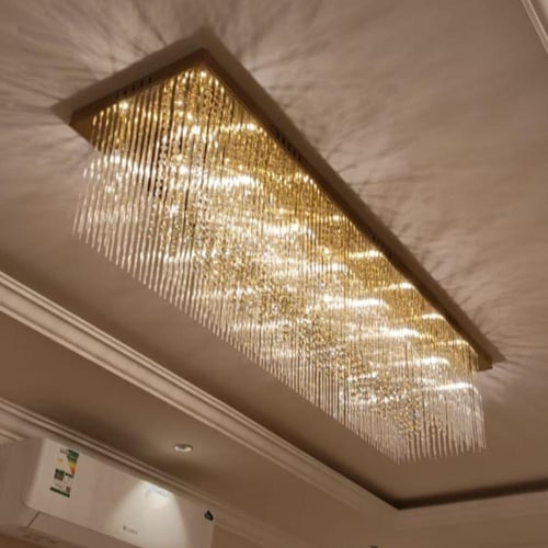 ثريه كرستال لاصق مستطيل