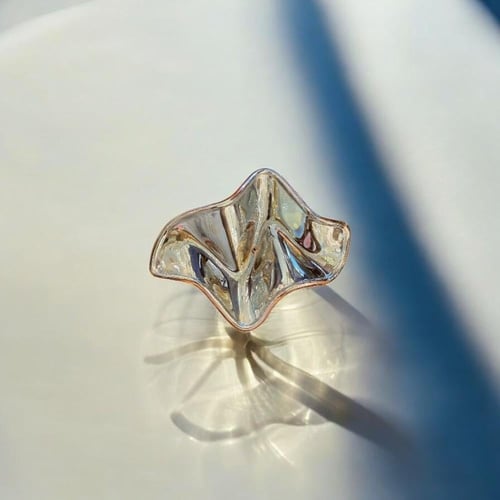 زجاج ديكوري علي شكل صدف