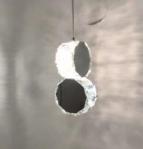 معلقة مودرن كريستال اضاءه ليد