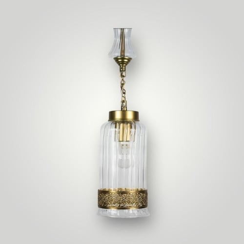 معلقه نحاسية زجاج بيركس -مقاس 20 سم -مقاس 30 سم