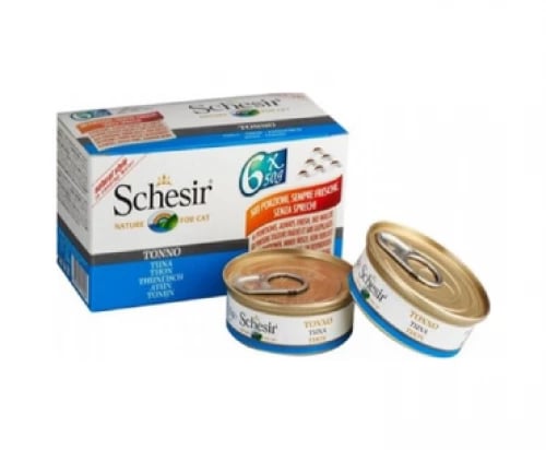 شيزر معلبات التونا في الجيلي للقطط 50غ×6