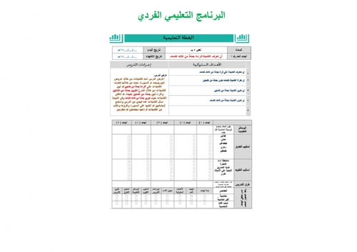 تحضير لغتي رابع ابتدائي الفصل الثالث تربية فكرية