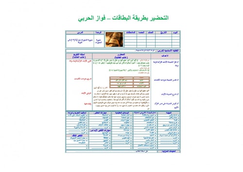 تحضير قران رابع ابتدائي الفصل الثالث