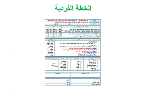 تحضير اجتماعيات خامس ابتدائي الفصل الثالث تربية فك...