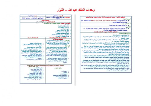 تحضير مهارات إدارية مقررات