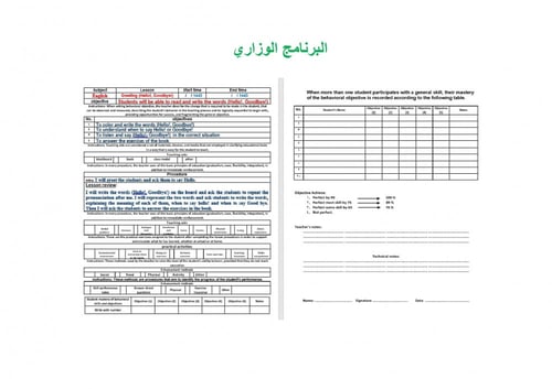تحضير انجليزي اول متوسط الفصل الثالث تربية فكرية