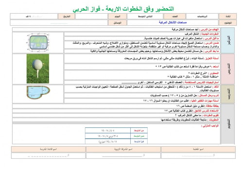 تحضير رياضيات ثاني متوسط الفصل الثالث