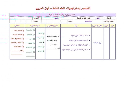تحضير كيمياء 3 مقررات