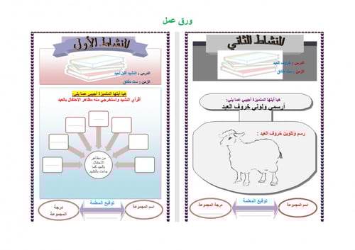 تحضير لغتي ثاني كبيرات الفصل الثالث