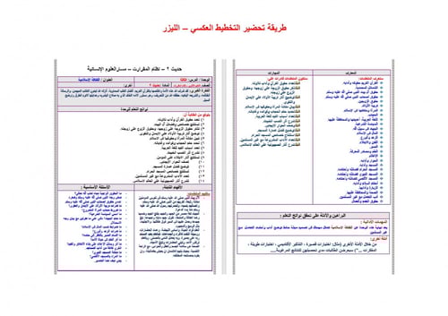 تحضير حديث 2 مقررات