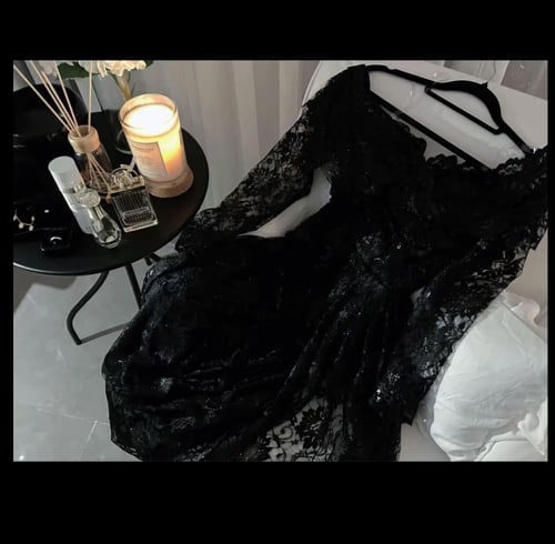 فستان غصون دانتيل