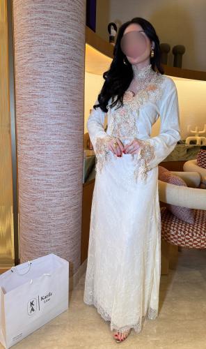 مخور دانتيل تطريز ثري دي فاخر