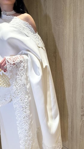 طقم قطعتين ابيض