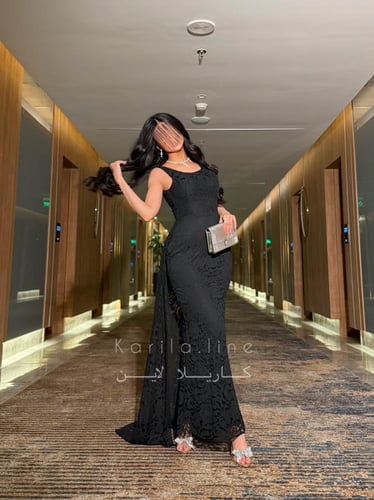 فستان مجد دانتيل