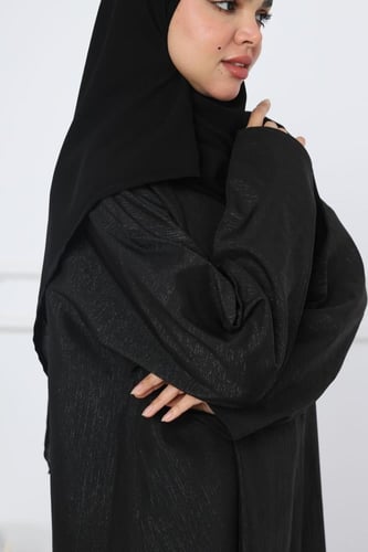 عباية سوداء لامعة