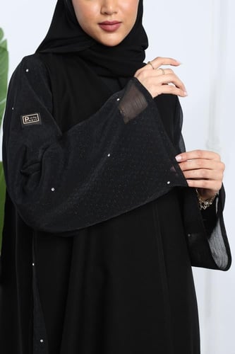 عباية أورقانزا كريستال أبيض