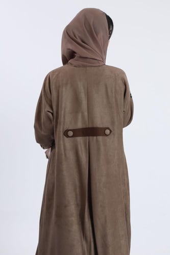 عباية شتوية شامواه حزام بني