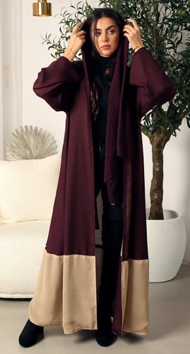 عباية دبل فيس سكري ماروني