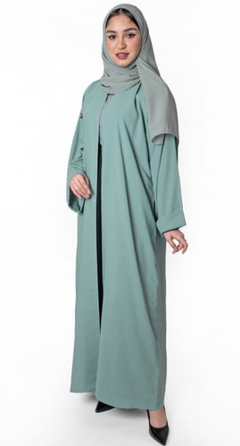 عباية باردة كريب ياباني تيفاني