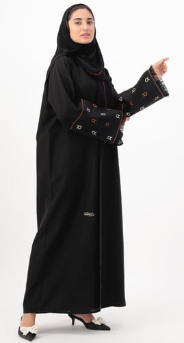 عباية برج الثور تطريز ملون