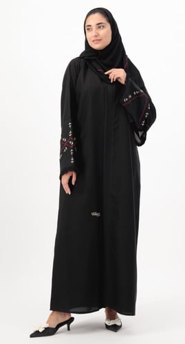 عباية برج القوس تطريز ملون