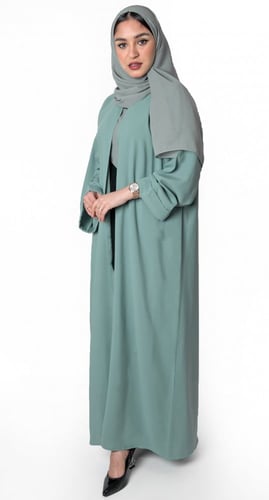 عباية باردة كريب ياباني تيفاني