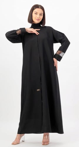 عباية طقطق تفاصيل دانتيل