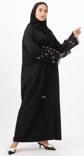 عباية برج الأسد تطريز ملون