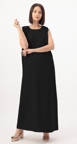 فستان عباية أسود