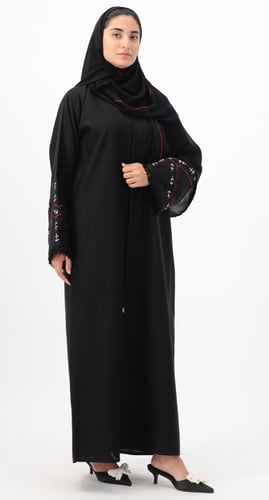 عباية برج القوس تطريز ملون