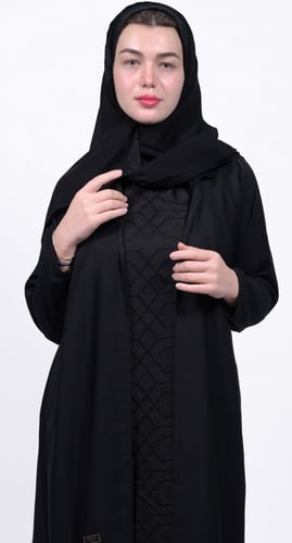 عباية فستان متصل