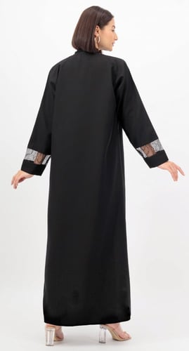 عباية طقطق تفاصيل دانتيل