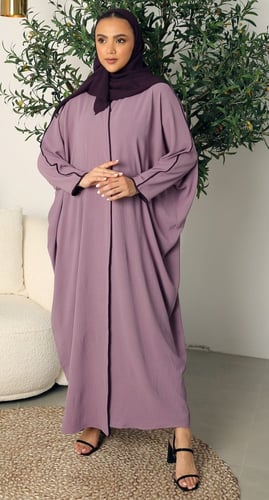 عباية نصف بشت كريب أمريكي موف