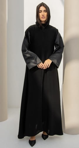 عباية كلوش أكمام تفتة واسعة